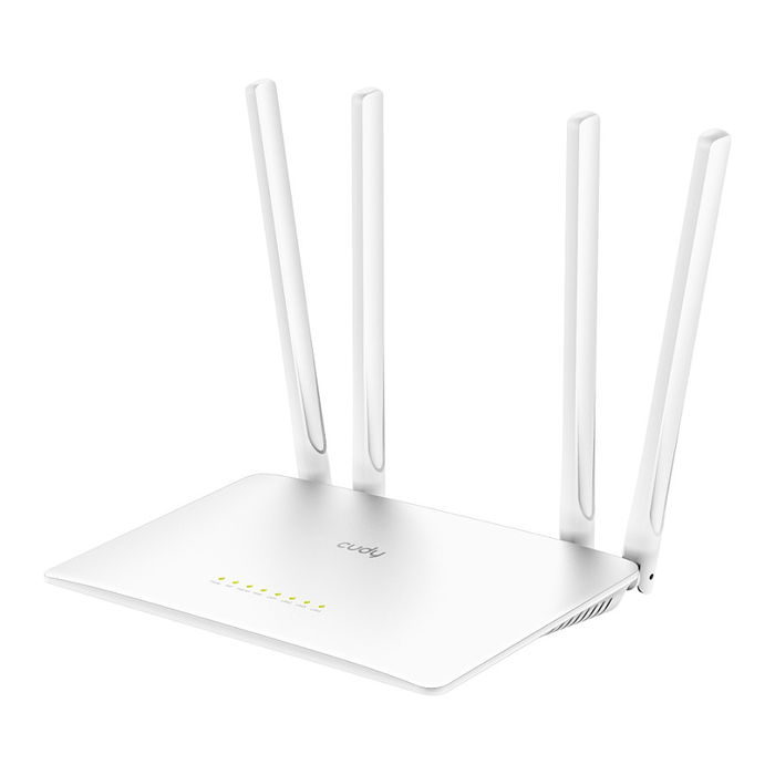 Cudy AC1200 Router Wi-Fi AC Doble Banda 2.4 GHz / 5 GHz Wi-Fi 5 (802.11ac) Ethernet Blanco Cudy AC1200 Router Wi-Fi AC Doble Banda 2.4 GHz / 5 GHz Wi-Fi 5 (802.11ac) Ethernet Blanco