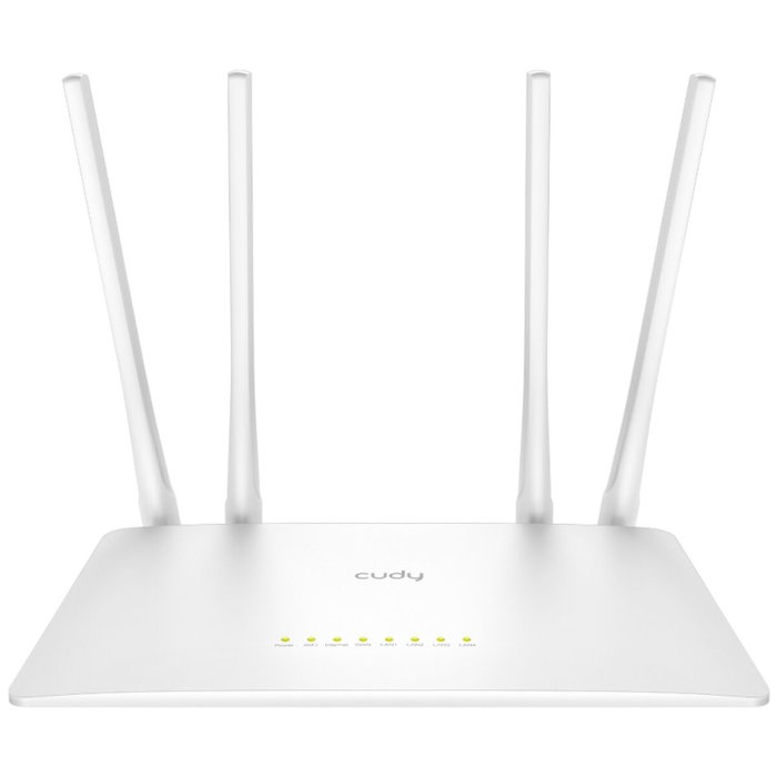 Cudy WR1200 Router Inalámbrico Doble Banda Wi-Fi 5 Blanco