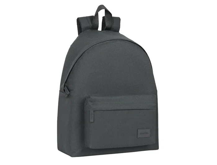 Safta Mochila Basic Gris 33x42x15cm