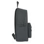 Safta Mochila Basic Gris 33x42x15cm