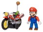 Super Mario Galaxy: la película Figura con Motocicleta de Retroceso Mario 6 cm