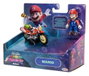 Super Mario Galaxy: la película Figura con Motocicleta de Retroceso Mario 6 cm
