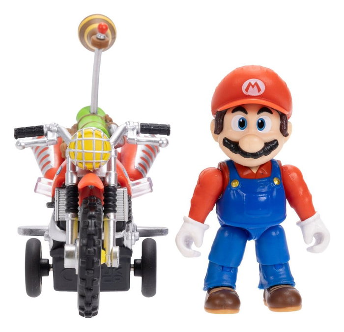 Super Mario Galaxy: la película Figura con Motocicleta de Retroceso Mario 6 cm