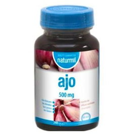 DIETMED Ajo 500Mg 240Perlas - Complemento alimenticio con propiedades antimicrobianas, reduce colesterol, antihipertensor, mejora circulación y previene gripe.