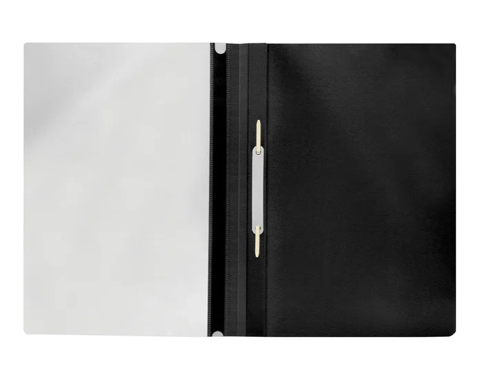 Q-connect Carpeta dossier fastener plastico DIN A4 negra Q-connect Carpeta dossier fastener plastico DIN A4 negra