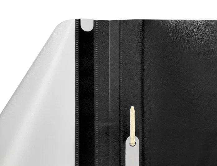 Q-connect Carpeta dossier fastener plastico DIN A4 negra Q-connect Carpeta dossier fastener plastico DIN A4 negra