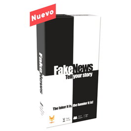 TOPI GAMES Juego de mesa Fake News Español 2-8 Jugadores +16 Años Duración 20 Minutos