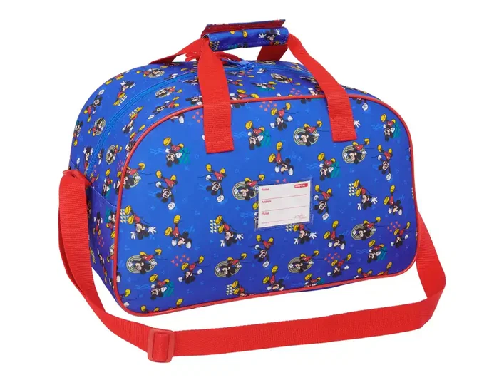 Safta Bolsa Deportiva Mickey Mouse Today, Bolsa de Deporte o Viaje, 40 cm (Alto) x 24 cm (Ancho) x, 23 cm (Fondo)