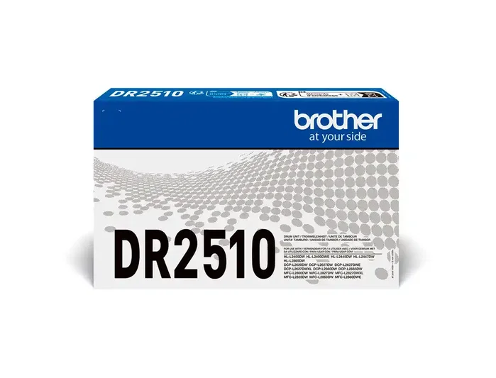 Brother DR-2510 Unidad de Tambor Negro Brother DR-2510 Unidad de Tambor Negro