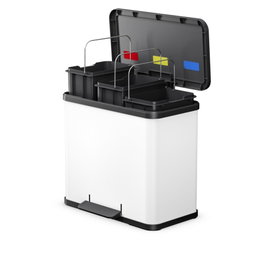 Hailo Öko trio Plus L blanco mate
