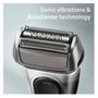 Braun Serie 8 8517S Máquina de Afeitar Eléctrica, Seco y Mojado, Plata