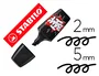 Stabilo BOSS MINI Fluorescente Negro con diseño Snooze One