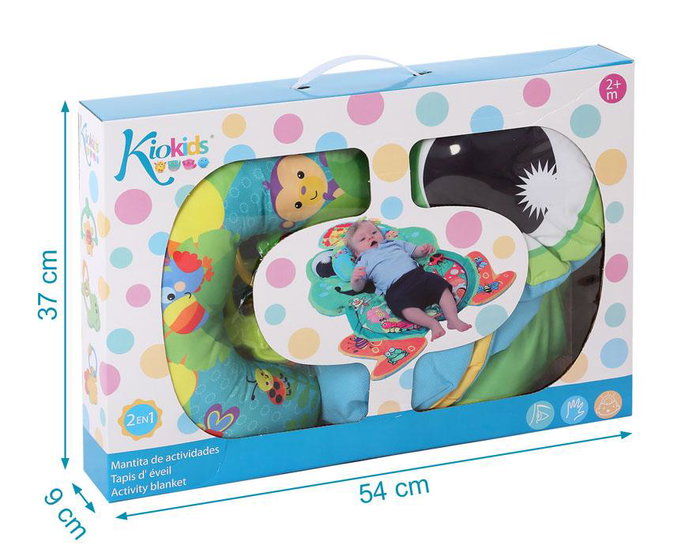 Mantita Juegos 54x37x9 cm