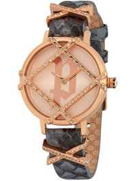 Police Reloj PL16068BSR.32 para Mujer con Caja Rosa y Correa Gris