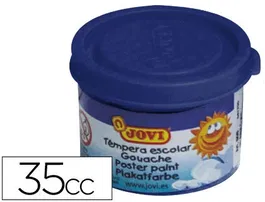 Jovi Témpera Escolar Estuche 5 Botes Azul Oscuro 35 mL