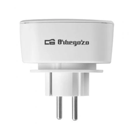 Orbegozo Enchufe En 1500 con 1 Toma Schuko y 3 Tomas USB para Carga Rápida, Blanco