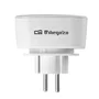 Orbegozo Enchufe En 1500 con 1 Toma Schuko y 3 Tomas USB para Carga Rápida, Blanco