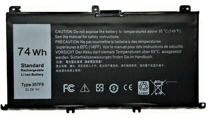 CoreParts Batería para portátil 50.00Wh 3Cell Li-Pol 11.4V 4400mAh Negro para Dell CoreParts Batería para portátil 50.00Wh 3Cell Li-Pol 11.4V 4400mAh Negro para Dell