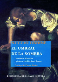 El umbral de la sombra, Nuccio Ordine - SIRUELA