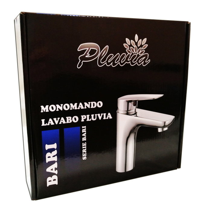 PLUVIA Grifo Monomando Bari Lux Lavabo MT9011-1