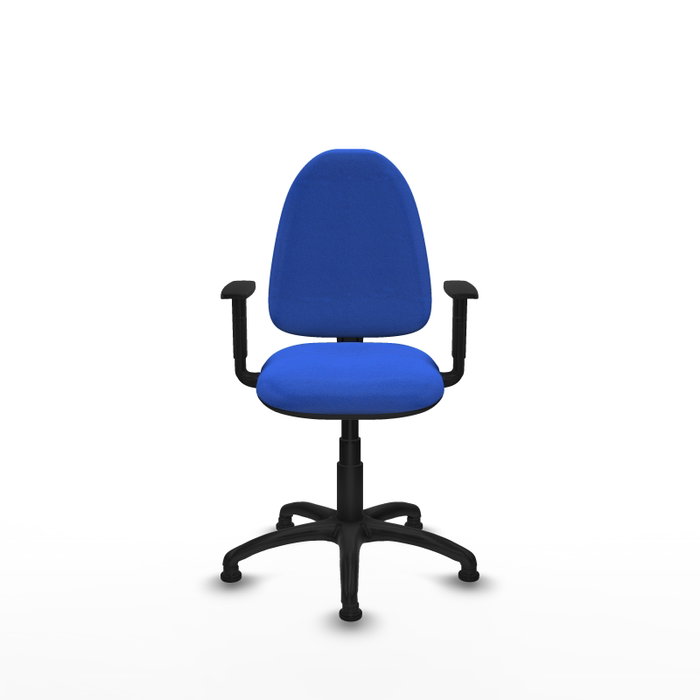 PIQUERAS Y CRESPO Silla de oficina Aýna Azul con Brazos 1D