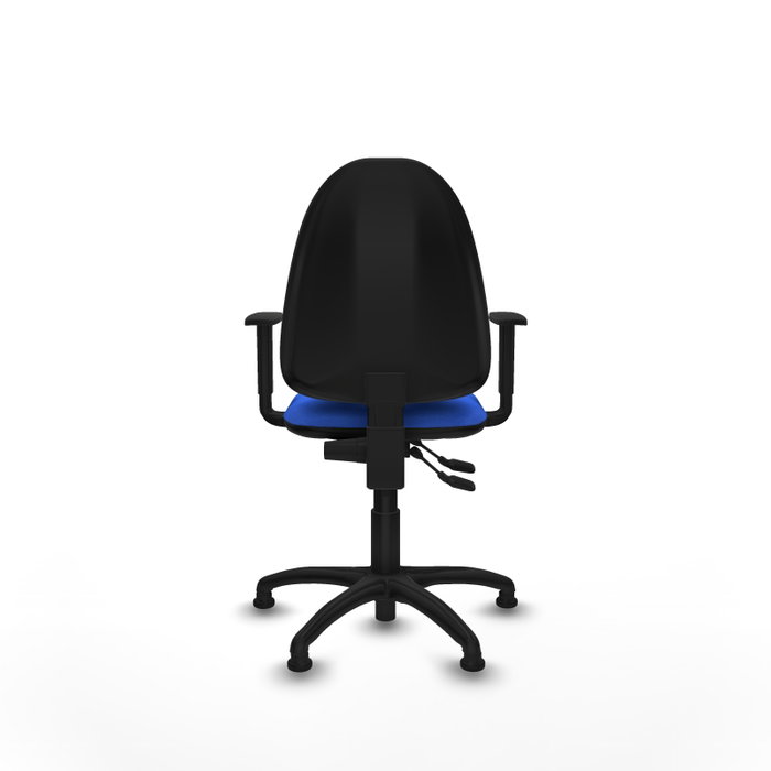 PIQUERAS Y CRESPO Silla de oficina Aýna Azul con Brazos 1D