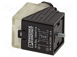 PHOENIX CONTACT Conector de válvulas industrial hembra formato A M16