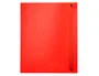 Liderpapel Carpeta 4 Anillas 40 Mm Polipropileno Din A4 Rojo Translucido