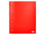 Liderpapel Carpeta 4 Anillas 40 Mm Polipropileno Din A4 Rojo Translucido