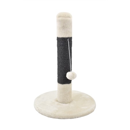 Nayeco Savanna Velvet Rascador para Gato con Poste de Sisal y Pelota - Ø 30 cm x 45 cm Alto, Color Beige o Gris Nayeco Savanna Velvet Rascador para Gato con Poste de Sisal y Pelota - Ø 30 cm x 45 cm Alto, Color Beige o Gris