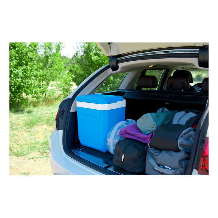 CAMPINGAZ Icetime Plus Nevera Portátil 26 Litros, Azul, Carcasa de Poliuretano Termoplástico (TPU), Capacidad 26L - 424 x 407 x 313 mm