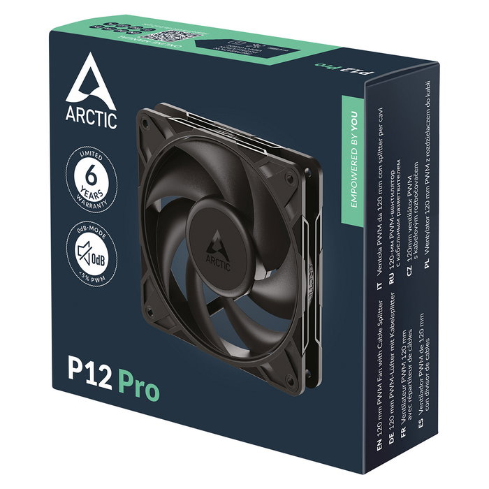 Arctic P12 Pro Ventilador 120x120x25 mm ACfan00305a