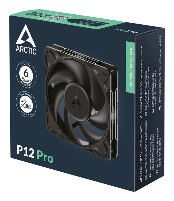 ARCTIC Freezer P12 Pro Negro