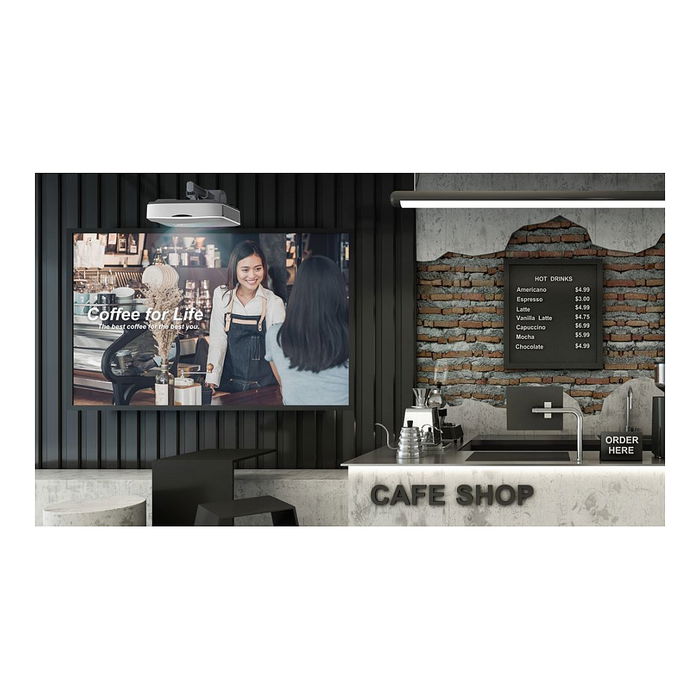 Optoma ZU500USTE Proyector Láser WUXGA, 5000 Lúmenes