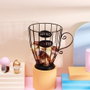 Quttin Organizador de Metal para Cápsulas de Café y Tazas