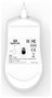 Redragon M724W K1NG Ratón Gaming Láser 12400 DPI USB Blanco
