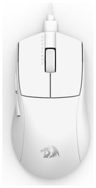 Redragon M724W K1NG Ratón Gaming Láser 12400 DPI USB Blanco