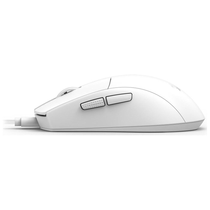 Redragon M724W K1NG Ratón Gaming Láser 12400 DPI USB Blanco
