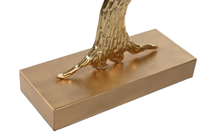DKD Home Decor Decoración Metal Árbol Dorado 50x9x52
