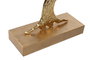 DKD Home Decor Decoración Metal Árbol Dorado 50x9x52