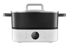 Xiaomi Hot Pot Cooker Olla Multipropósito 6 Litros 2000 W - Negro y Blanco