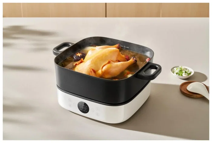 XIAOMI Xiaomi Hot Pot Cooker 6 L Negro, Blanco 2000 W XIAOMI Xiaomi Hot Pot Cooker 6 L Negro, Blanco 2000 W