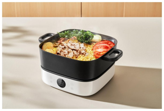 XIAOMI Xiaomi Hot Pot Cooker 6 L Negro, Blanco 2000 W XIAOMI Xiaomi Hot Pot Cooker 6 L Negro, Blanco 2000 W