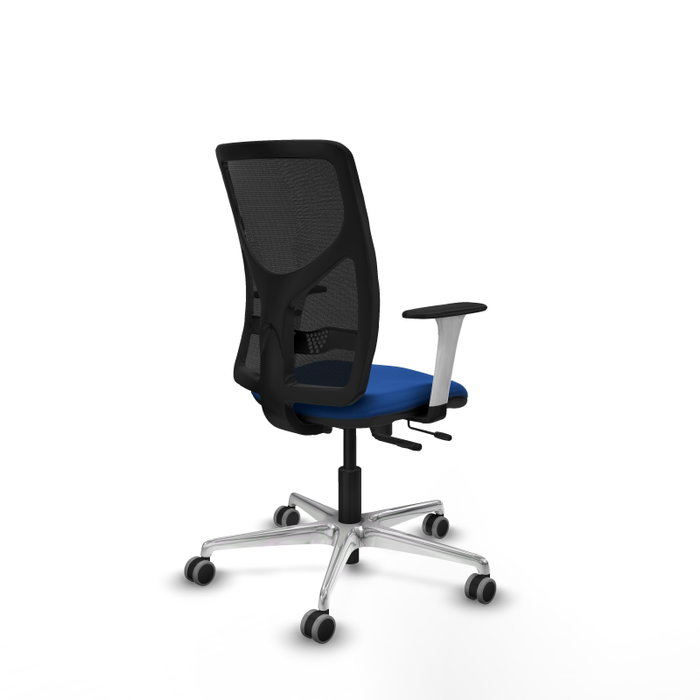 PIQUERAS Y CRESPO Silla de oficina Motilla con mecanismo Sincro/Traslack Azul y Negro PIQUERAS Y CRESPO Silla de oficina Motilla con mecanismo Sincro/Traslack Azul y Negro
