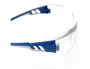Safetop Gafas de Protección Pristina PC Claro Montura Bi-Componente Antivaho UV Partículas