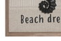 DKD Home Decor Cuadro MDF Resina 25x2,5x25 Marino 3D Surtido de 6