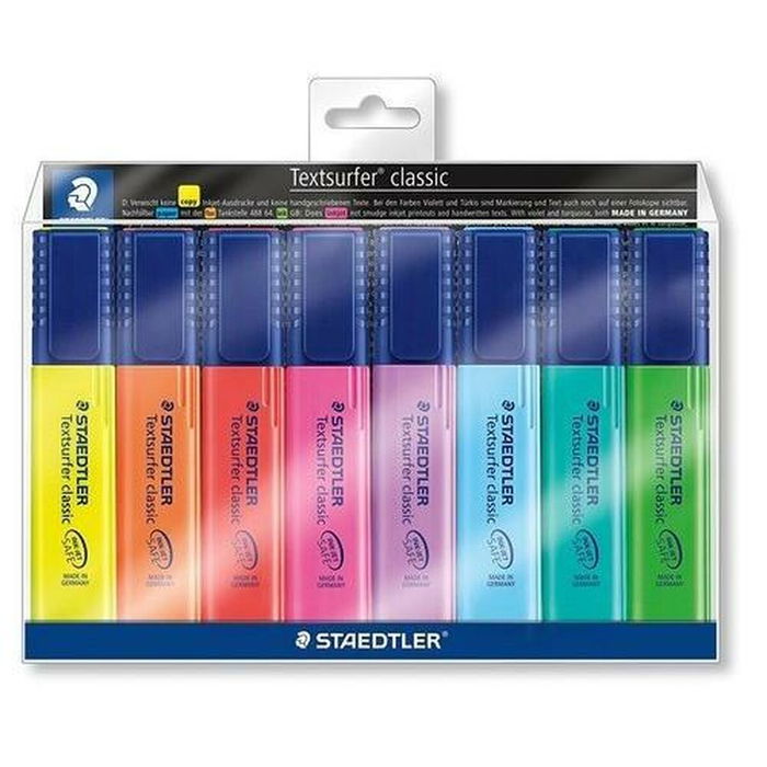 Set de Marcadores Fluorescentes Staedtler Textsurfer Classic Multicolor (5 Unidades)