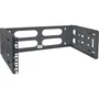 Inline Rack plegable de 19", 4U, 24-40 cm de profundidad, negro