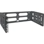 Inline Rack plegable de 19", 4U, 24-40 cm de profundidad, negro