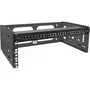 Inline Rack plegable de 19", 4U, 24-40 cm de profundidad, negro